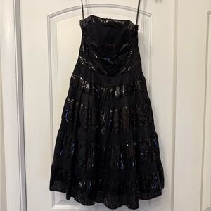 Betsey Johnson Black Evening Dress